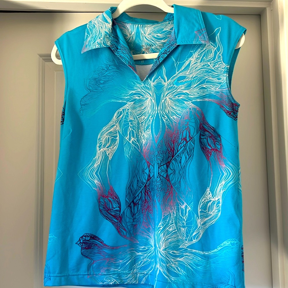 Patterned Nike Golf Polo